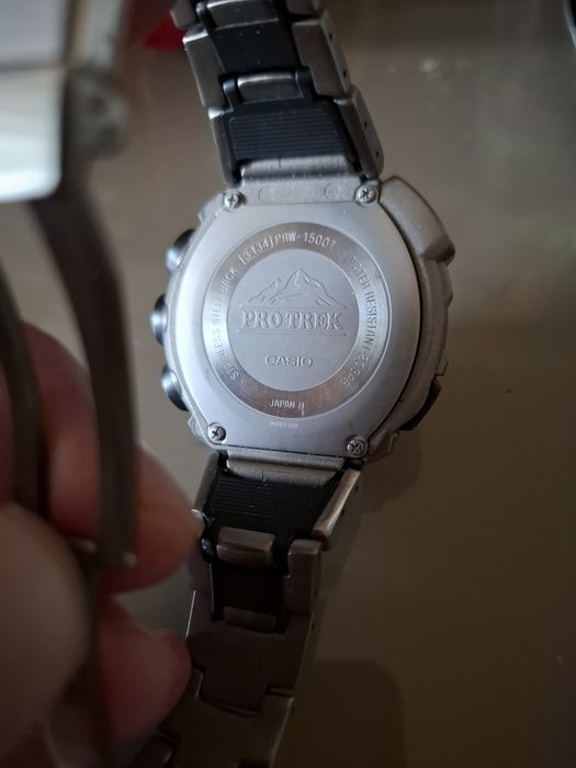 Ceas casio protrek prw-1500T titan.