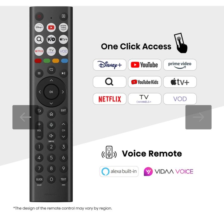 За части Hisesnse телевизор