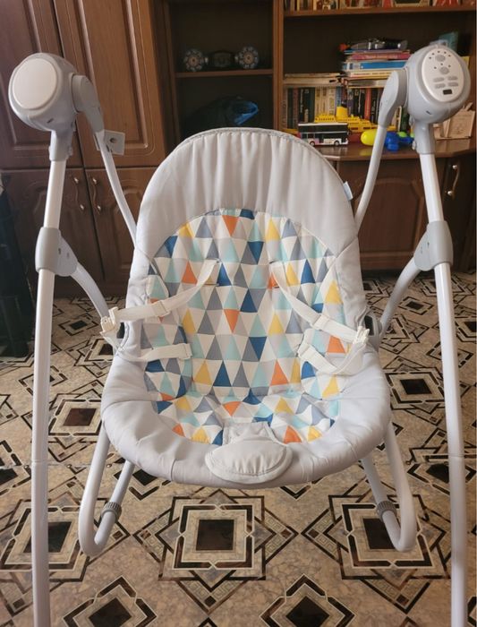 Шезлонг детский с режимами