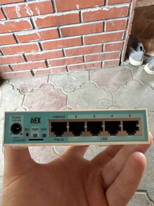 Mikrotik hex