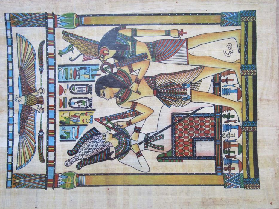 Египетски папирус, серия