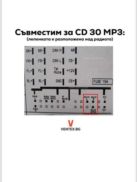 Bluetooth интерфейс за Opel Astra, Vectra, Corsa, Zafira