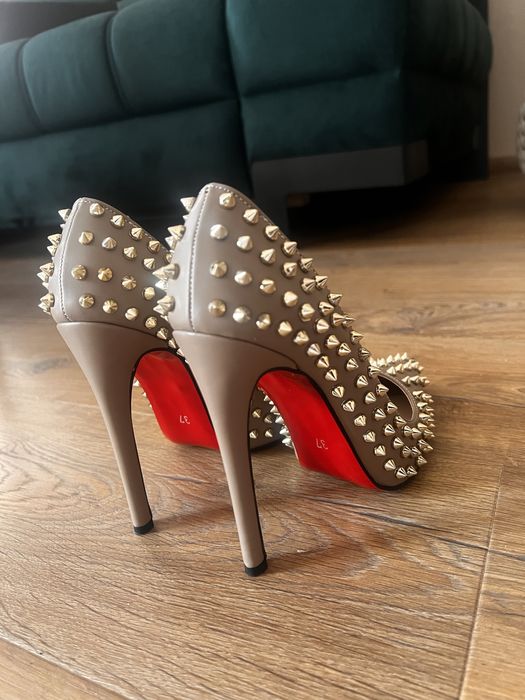 Уникални обувки с шипове - 37 размер - 12 см ток