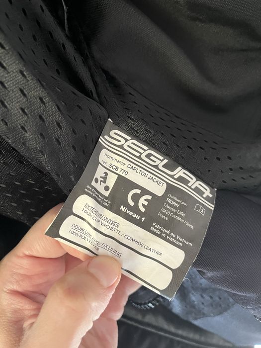 Geaca Moto Piele - Segura