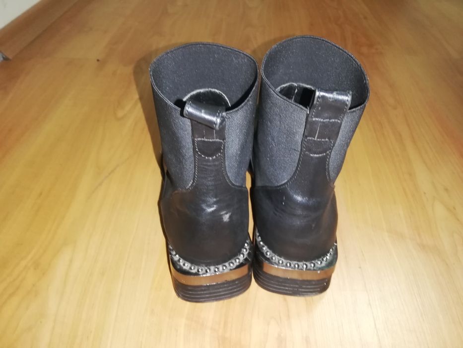 Ботуши Geox 40-41 номер и Черни боти от естествена