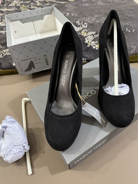 Замшевые туфельки MARCO TOZZI