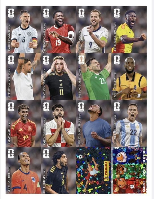 Vand PDF Stikere Panini Mondial 2026