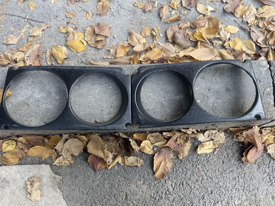 Фары Пассат Б3 Hella Dual Round разделенки