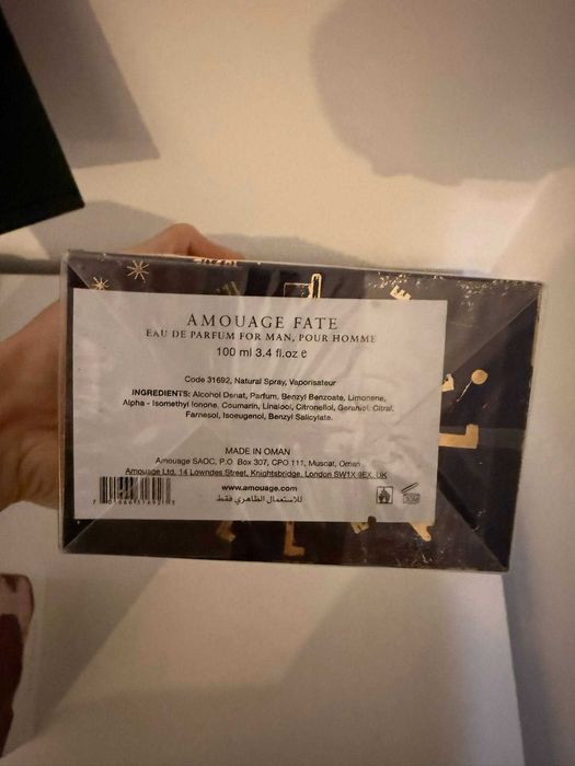 Amouage Fate man