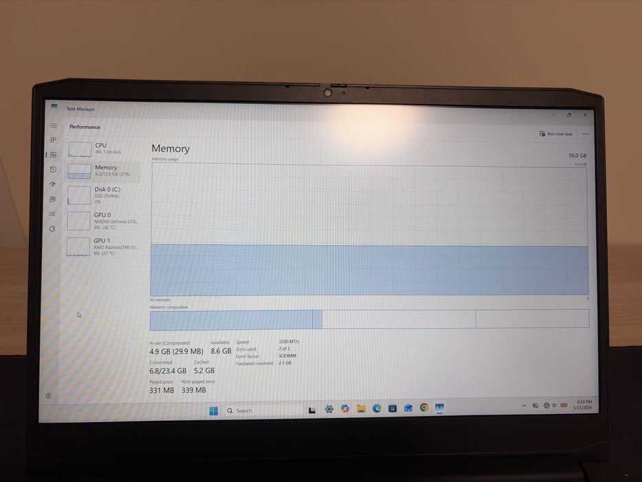 Laptop LENOVO IdeaPad Gaiming 3