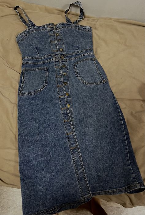 Джинсовый Сарафан ,размер 44-48
