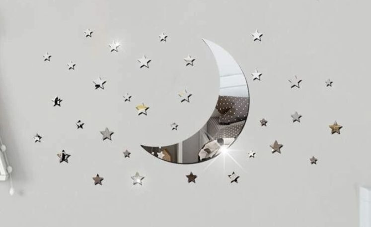 Decoratiuni luna stele si nori