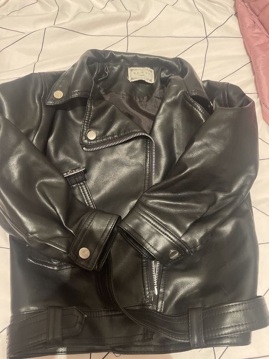 Косуха детская черная 130 см