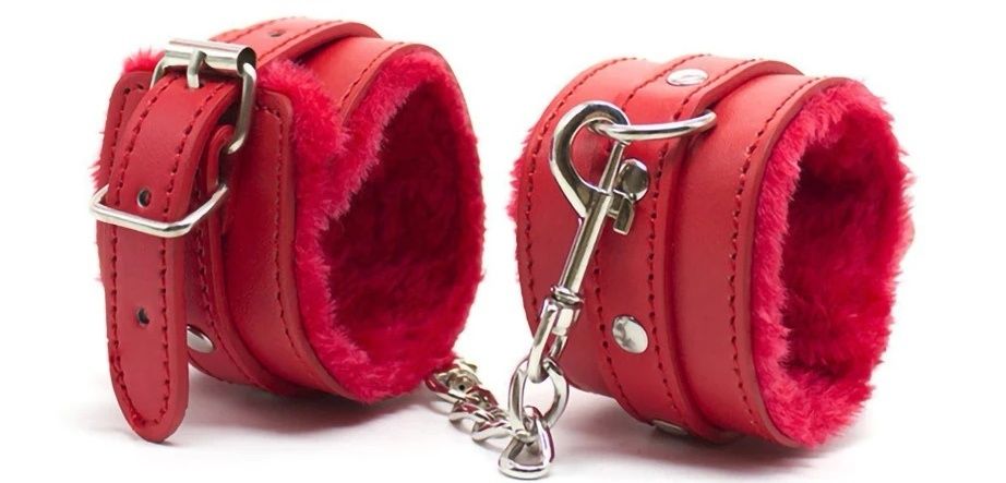 Set Sexy Cătușe Blanita, Cătușe Puf Idee Cadou iubit/a diverse culori