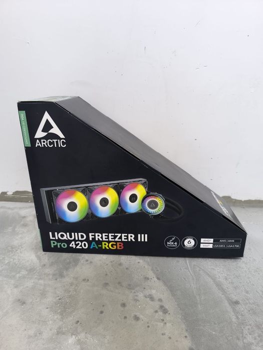 ARCTIC Liquid Freezer III Pro 420 Black ARGB MX-6 Rev.2 !