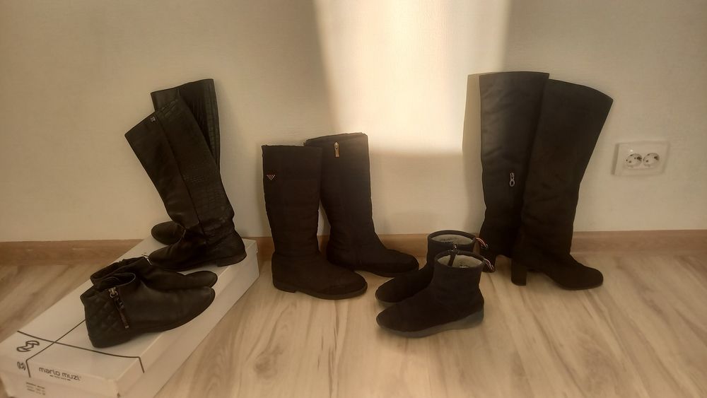 Сапоги женские зимние и осенние