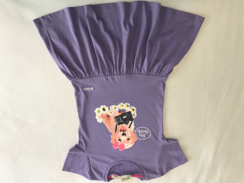 НОВА сладурска рокля Lee Cooper с кученце