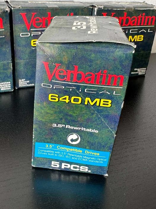 Флопи Диск Verbatim Optical 640MB 3.5” MO Дискета