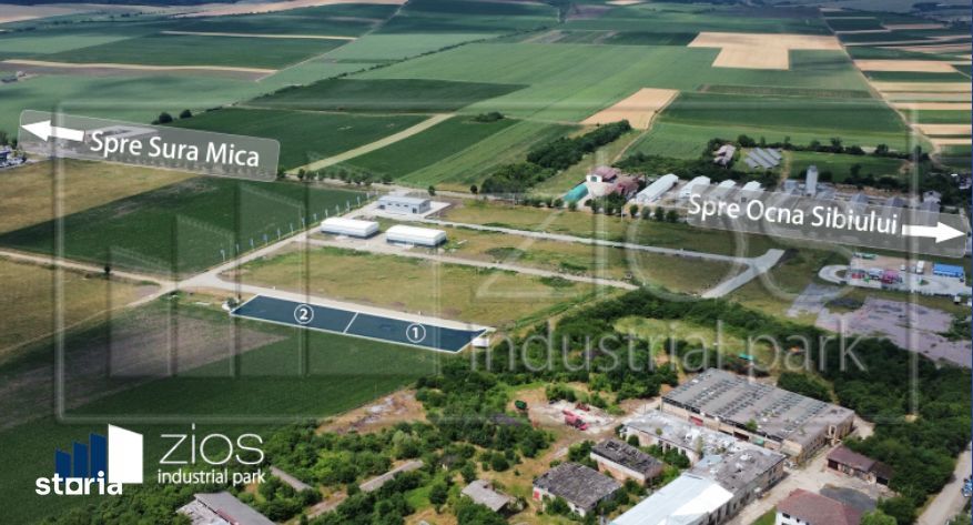 Loturi industriale – PUZ aprobat, utilități, acces asfaltat