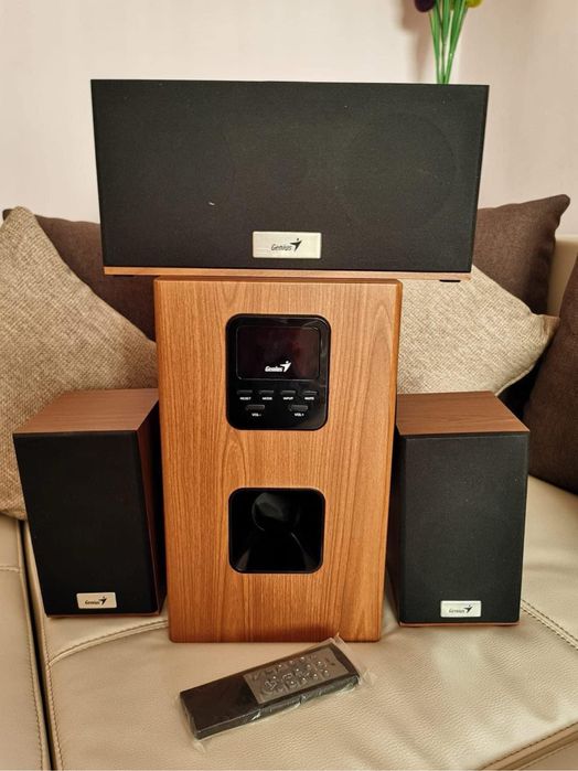 BOXE / GENIUS / Boxe 5.1 Genius SW-HF5.1 5050V2 Cherry