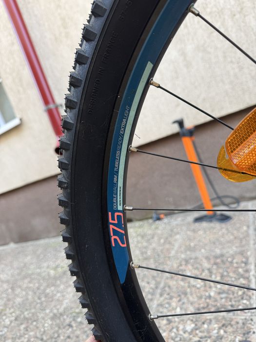 Bicicleta dama Rockrider ST900 alba marimea M