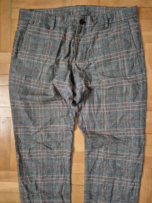 Pantaloni premium David Naman, Lână & Bumbac, Bărbați - 48