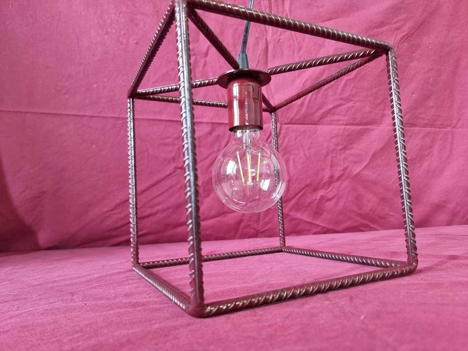 Lampa unicat,metal sculpture,idee cadou