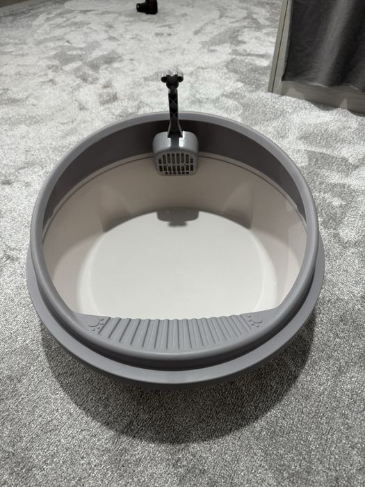 Кошачий лоток с лопаткой