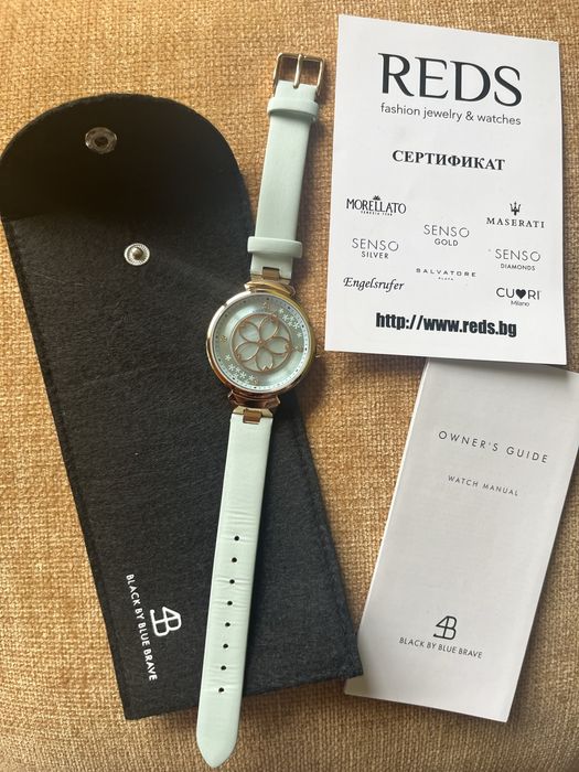 Дамски часовник BLACK BY BLUE BRAVE със сертификат и гаранция