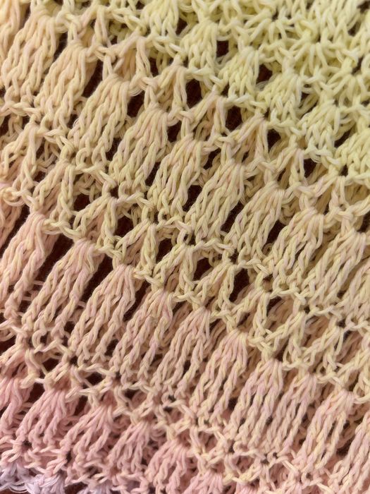 Fustă croșetată manual, 100% bumbac