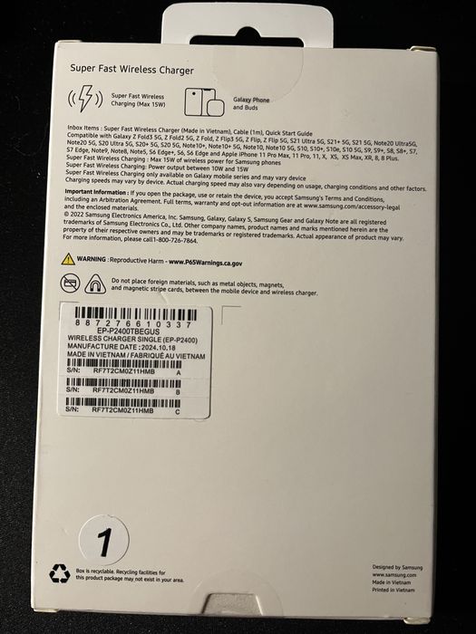 Super Fast Wireless Charger Samsung
