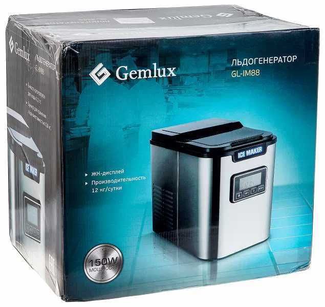 Мобильный льдогенератор Gemlux Gl-IM88 новый с гарантией 1 год.