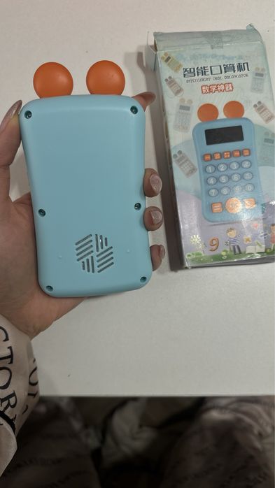 детский обучающий калькулятор-игрушка