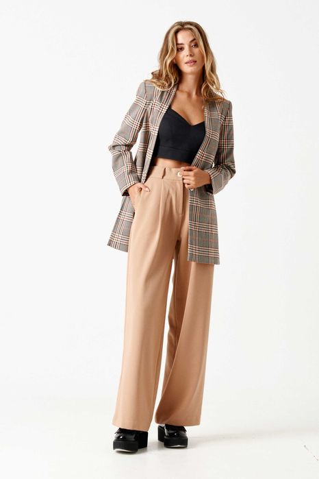 Брюки палаццо полуклассика