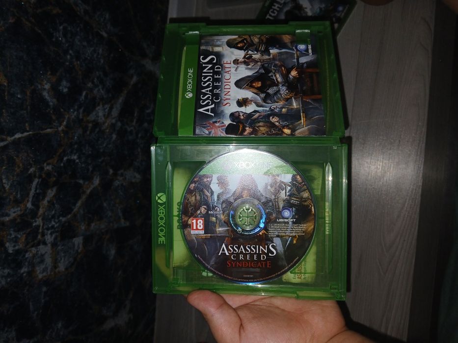 2 jocuri xbox one, watch dogs si Assassin's creed syndicate