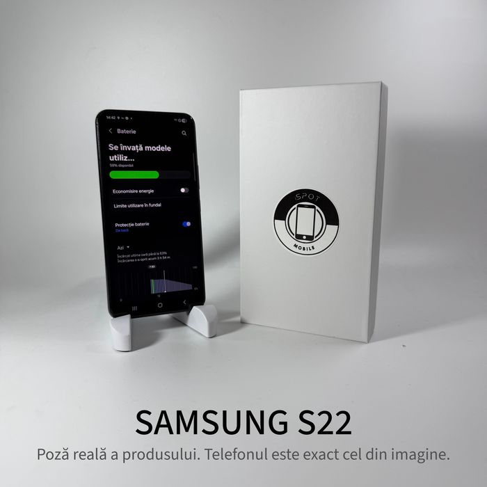 ispotmobile.ro Samsung Galaxy S22 128 gb / 8 gb  Garanție 2 ani