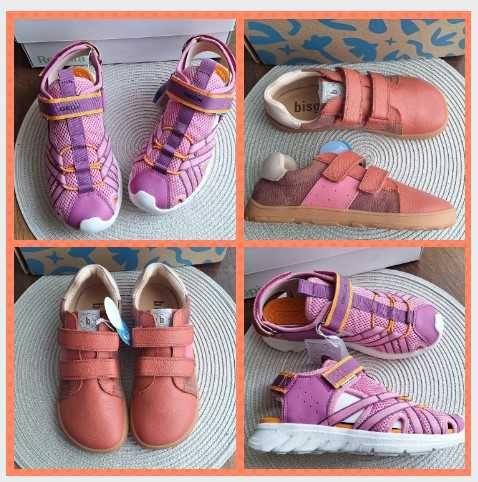 Нови боси (barefoot)обувки/сникърси на Bisgaard и сандали Geox - н. 36