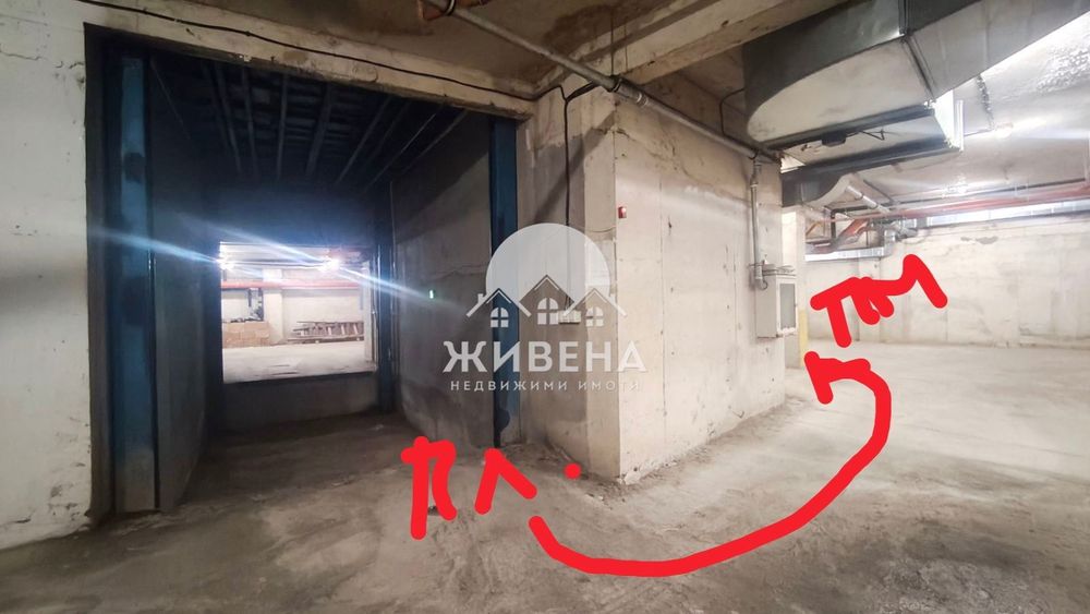 Продава паркомясто в подземен гараж с платформа, Цветен квартал