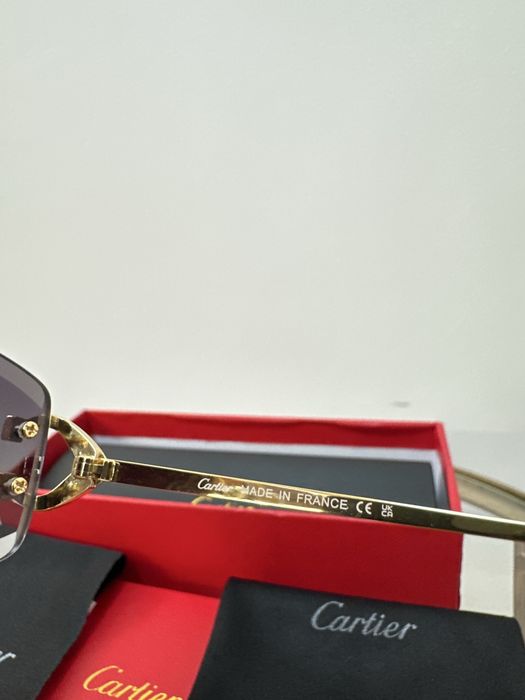 Ochelari cartier , model nou , versatili , premium !! Lentila negru spre maro ! TOP!
