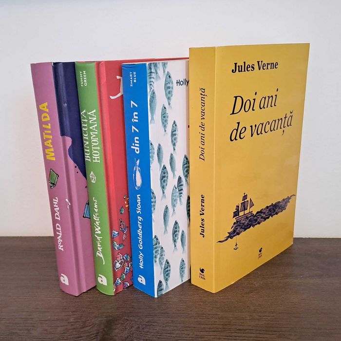 Carti copii-Matilda, Bunicuta hotomana, Doi ani de vacanta, Din 7 in 7