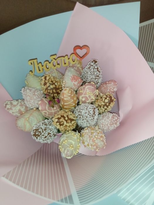 Сладкие букеты на праздник