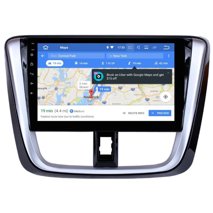 Navigatie Toyota Yaris ( 2005 - 2019 ) 4GB Camera Marsarier Garantie