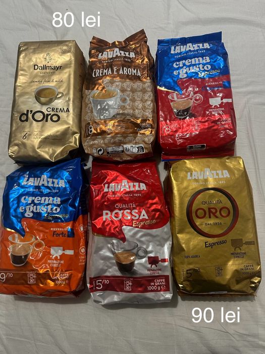 Cafea boabe lavazza dallmayr jacobs 1kg