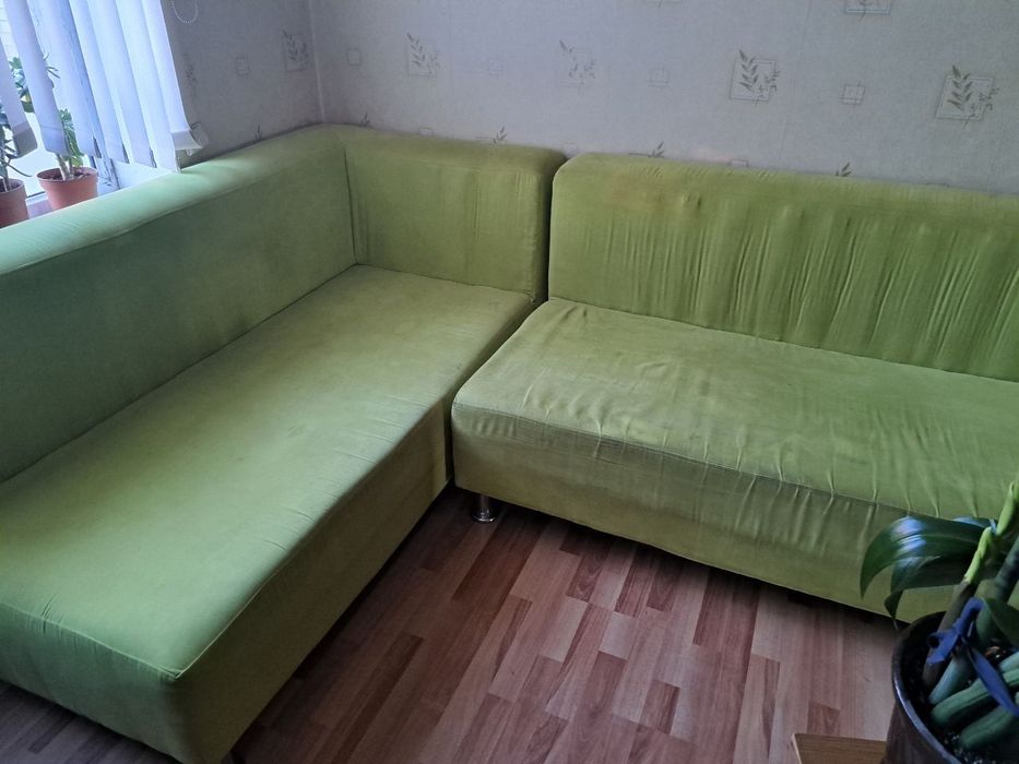 Диван угловой двойной