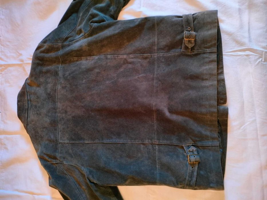 haina piele intoarsa pt barbati