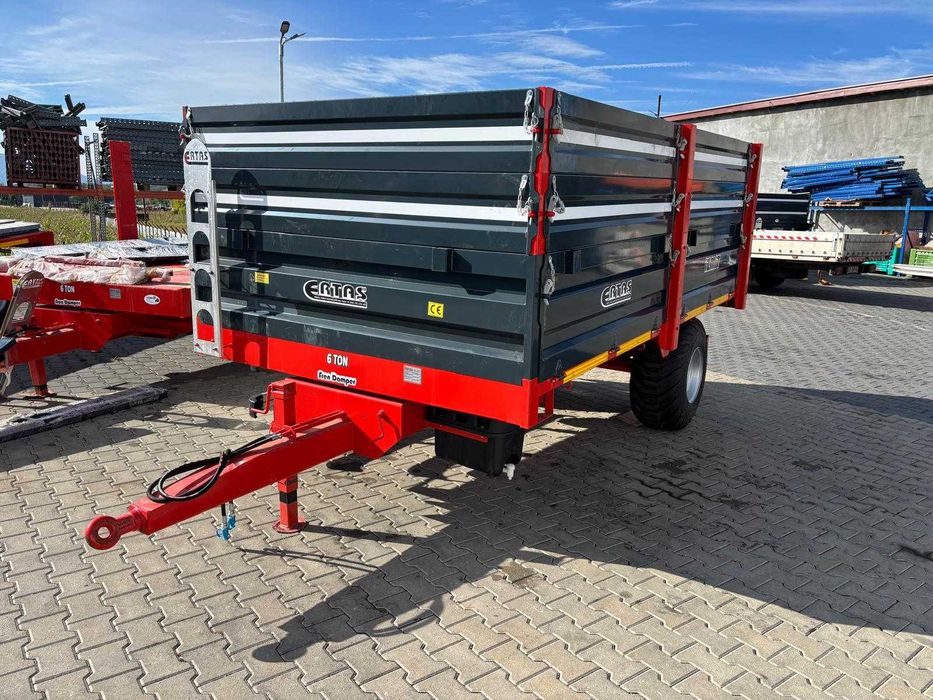 Remorca agricola basculabila 2.5 tone 5 tone 6 tone