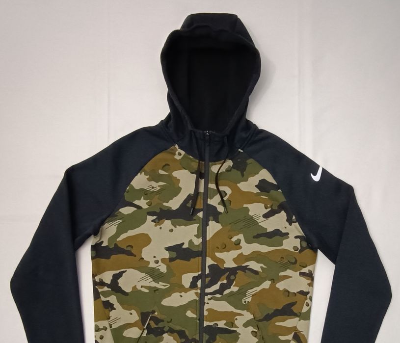 Nike DRI-FIT Therma Camouflage Hoodie оригинално горнище S Найк суичър