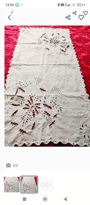 STERGAR tradițional lucrat manual cu ciurul