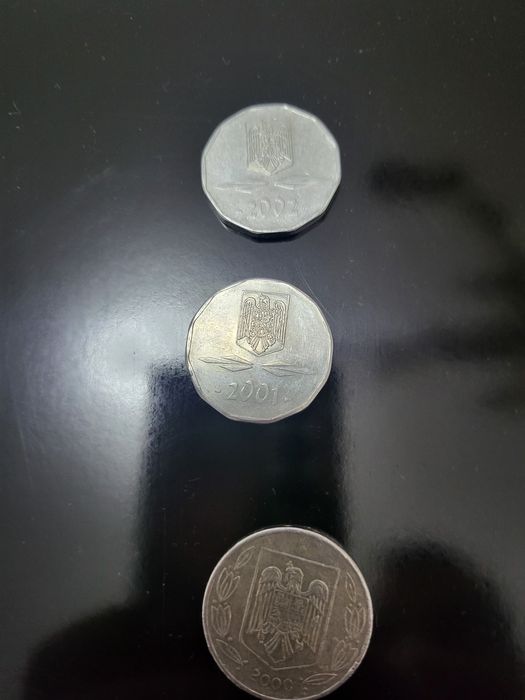 Colecție monede,bancnote 1,5,50,500,1000 lei