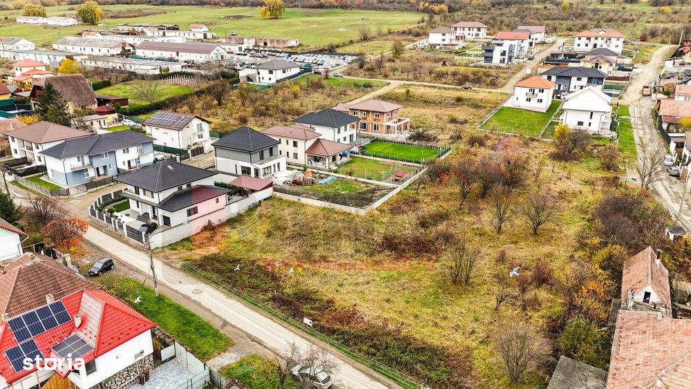 Teren Intravilan, deschidere la asfalt, 1.529 mp, utilitati |SkyView